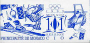Booklet - Monaco 1993 Olympic Committee Session 36f booklet complete and very fine, SG SB11