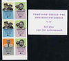 Netherlands 1993 Welfare Funds - Senior Citizens 6g75 booklet complete and pristine SG SB109