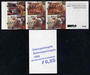 Netherlands 1994 Welfare Funds - Senior Citizens' Security 6g95 booklet complete and pristine SG SB110