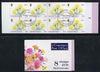 Guernsey 1993 Flowers £1.28 booklet complete with first day cancels, SG SB49