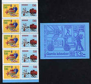 Sweden 1978 Christmas 13k booklet (Old Toys) complete and pristine, SG SB332