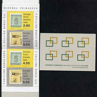 Sweden 1992 Stamp Year 25k booklet complete and pristine, SG SB446
