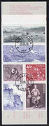 Sweden 1978 Travels with Carl Linne (Botanist) 7k80 booklet complete with first day cancels, SG SB327