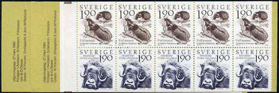 Sweden 1984 Swedish Mountain World 19k booklet complete and pristine, SG SB371