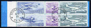 Sweden 1972 Swedish Mailplanes 2k booklet complete with first day cancels, SG SB275