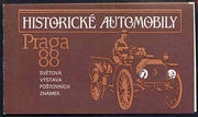 Czechoslovakia 1988 'Praga 88' Stamp Exhibition 18kc booklet (Historic Cars) complete and fine, Mi MH1