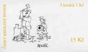 Czech Republic 1995 Cartoons 15kc booklet complete and fine containing pane of 5 x 3kc