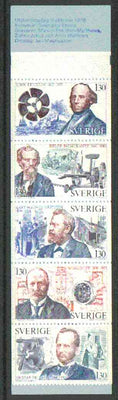 Sweden 1976 Swedish Technological Pioneers 6k50 booklet complete and pristine, SG SB312
