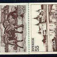 Sweden 1972 Tourism in South East Sweden 5k50 booklet complete and pristine, SG SB271