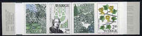 Sweden 1987 Swedish Botanical Garden 16k80 booklet complete and pristine, SG SB402