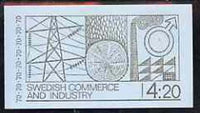 Sweden 1970 Swedish Trade & Industry 4k20 booklet (in English) complete and pristine, SG SB249