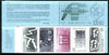 Sweden 1983 Nobel Prize Winners for Chemistry 13k50k booklet complete and pristine, SG SB369