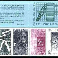 Sweden 1983 Nobel Prize Winners for Chemistry 13k50k booklet complete and pristine, SG SB369