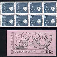 Sweden 1983 Fresh Water Snail 18k booklet complete and pristine, SG SB367