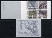 Sweden 1982 John Bauer (Fairy Tale Illustrator) 6k60 booklet complete with cds cancels, SG SB356