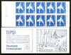 Sweden 1971 Nils Holgersson on Goose 6k50 booklet (Windmill on cover) complete and pristine, SG SB266