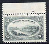 Turkey 1920 Candilli on the River Bosphorus 5pi grey with four-hole diamond security specimen punch from the single file-copy sheet of 100 from the Bradbury Wilkinson sample book.,The original sheet was carefully removed preservin……Details Below
