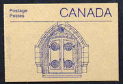 Canada 1988 Architectural features 50c booklet (Door to House of Commons) SG SB108f