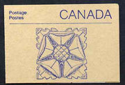 Canada 1988 Architectural features 50c booklet (Stone Ornament) SG SB108g