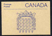 Canada 1988 Architectural features 50c booklet (Stone Carving) SG SB108e