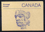 Canada 1988 Architectural features 50c booklet (Carved Head) SG SB108h