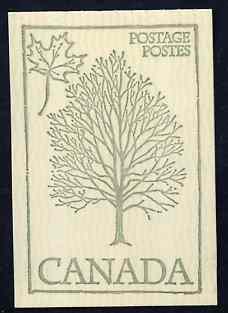 Canada 1978 Flowers & Trees - Sugar Maple 50c booklet (green on crean cover) complete and pristine, SG SB 84i