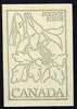 Canada 1978 Flowers & Trees - Western Columbine 50c booklet (green on crean cover) complete and pristine, SG SB 84b