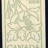 Canada 1978 Flowers & Trees - Western Columbine 50c booklet (green on crean cover) complete and pristine, SG SB 84b