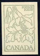 Canada 1978 Flowers & Trees - Western Columbine 50c booklet (green on crean cover) complete and pristine, SG SB 84b