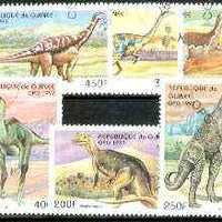 Guinea - Conakry 1997 Prehistoric Animals complete perf set of 6 cto used*