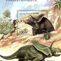 Guinea - Conakry 1997 Prehistoric Animals perf m/sheet cto used