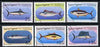 Sahara Republic 1997 Fish complete perf set of 6 cto used*