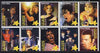Moldova 1998 Pop Stars complete unmounted mint set of 10 values