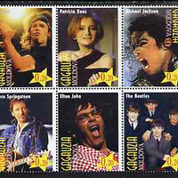 Moldova 1998 Pop Stars complete unmounted mint set of 10 values