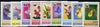Mongolia 1997 Orchids and Butterflies complete set of 9 values unmounted mint