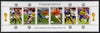 Turkmenistan 1997 Football World Cup sheetlet containing complete set of 6 values unmounted mint