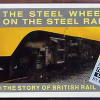 Booklet - Great Britain 1986 The Story of The British Rail £5 prestige booklet very fine, SG DX7