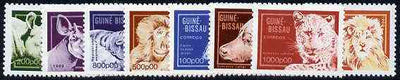 Guinea - Bissau 1989 Animals set of 8 unmounted mint, SG 1174-81, Mi 1096-1103*