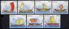 Guinea - Bissau 1988 Early Sailing Ships, unmounted mint set of 7, SG 1052-58, Mi 967-73*