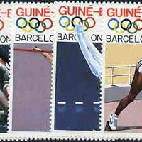 Guinea - Bissau 1989 Barcelona Olympic Games,(1st Issues) set of 7 unmounted mint, SG 1119-25, Mi 1041-47*