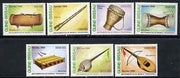 Guinea - Bissau 1989 Traditional Musical Instruments perf set of 7 unmounted mint, SG 1089-95, Mi 1011-17*