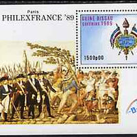 Guinea - Bissau 1989 PhilexFrance '89 Stamp Exhibition (Paintings) m/sheet unmounted mint, SG MS 1142, Mi BL 279