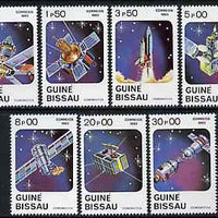 Guinea - Bissau 1983 Cosmonautics Day (Rockets & Satellites) set of 7 unmounted mint, SG 743-49, Mi 666-72*