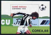 Guinea - Bissau 1988 Seoul Olympic Games unmounted mint m/sheet (Football) SG MS 1020, Mi BL 271