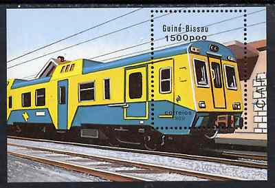Guinea - Bissau 1989 Trains, perf m/sheet unmounted mint, SG MS 1118, Mi BL 276