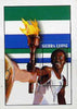 Sierra Leone 1988 Seoul Olympic Games (2nd Issue) m/sheet (Athlete with Torch) unmounted mint, SG MS 1141