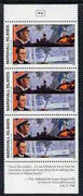 Marshall Islands 1990 History of Second World War (#11) 25c Battle of Mers-el-Kebir, unmounted mint pair with Sir James Somerville quotation in margin, SG 329