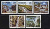 Rhodesia 1978 Waterfalls set of 5 from def set very fine cds used, SG 565-69