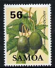 Samoa 1983-84 Avocado 56s unmounted mint from Fruits definitive set, SG 661