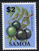 Samoa 1983-84 Vi Apple $2 unmounted mint from Fruits definitive set, SG 663